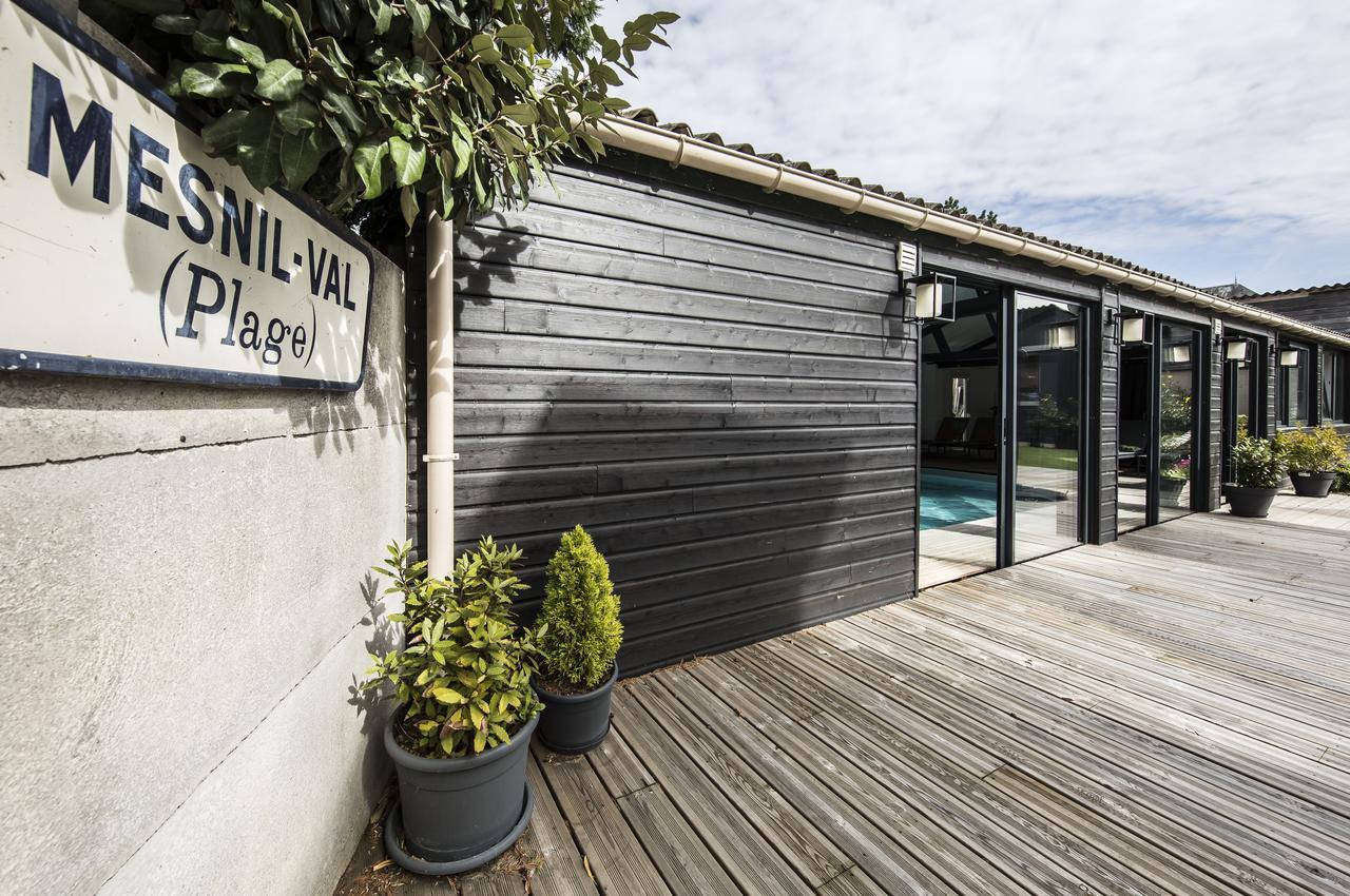 La Villa Mesnil-Val-Plage 외부 사진